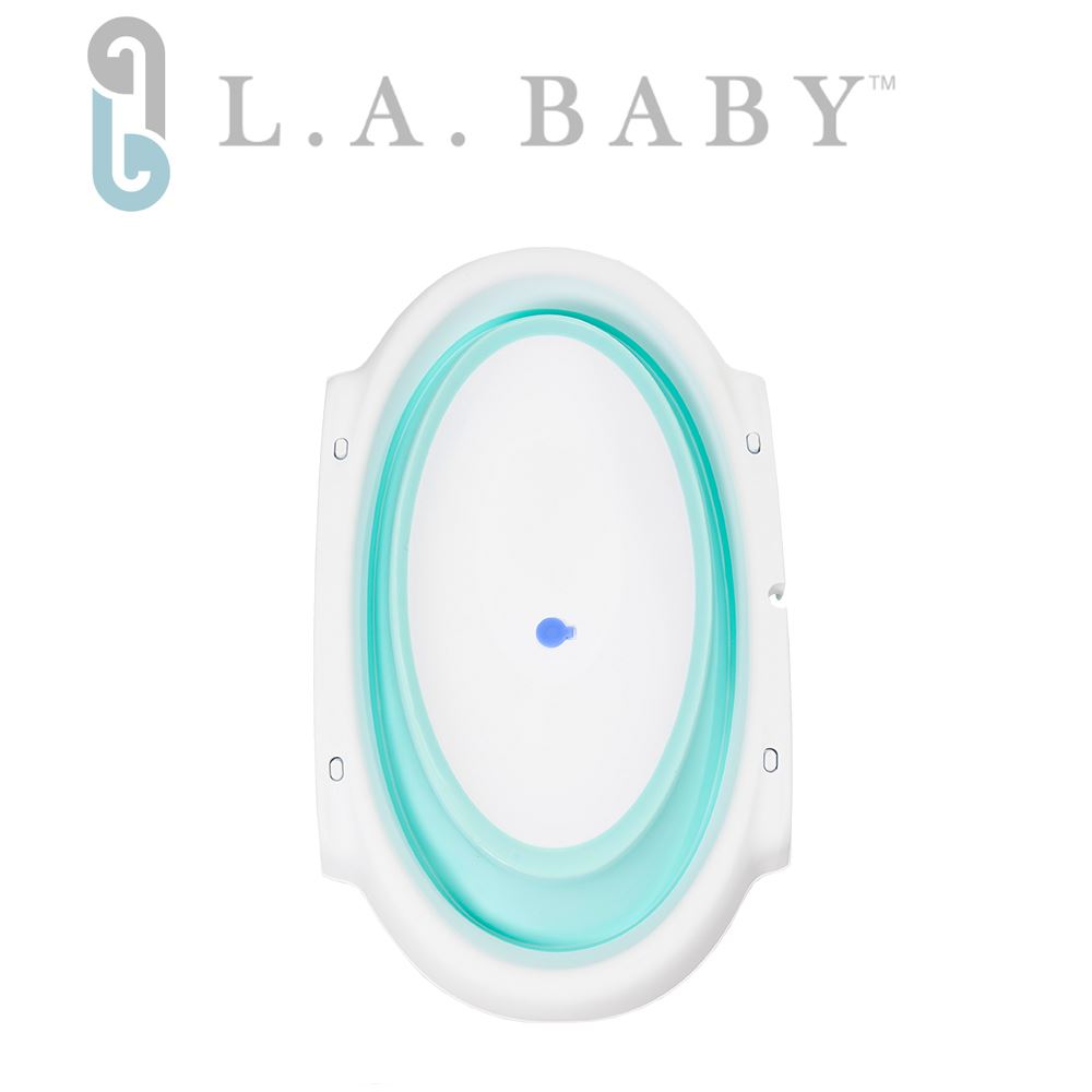 L.A.BABY 溫感摺疊式浴盆