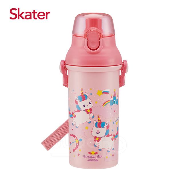 Skater銀離子(480ml)水壺-獨角獸UN