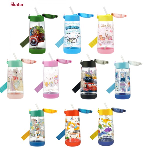 Skater PET吸管水壺(480ml)