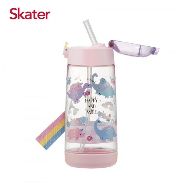 Skater PET吸管水壺(480ml) 迪士尼公主、冰雪奇緣