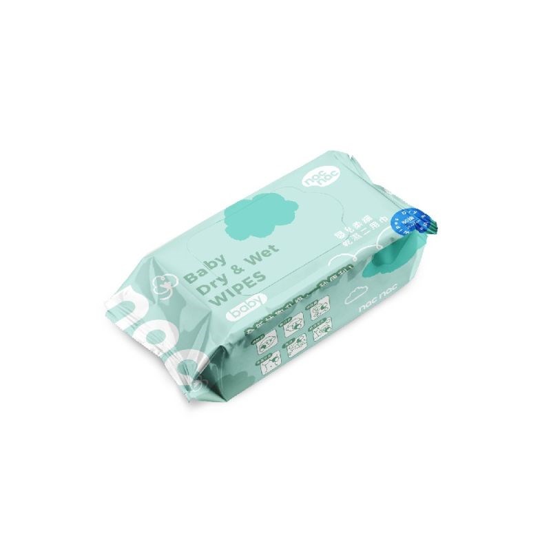 nac nac 乾濕二用紗布巾 