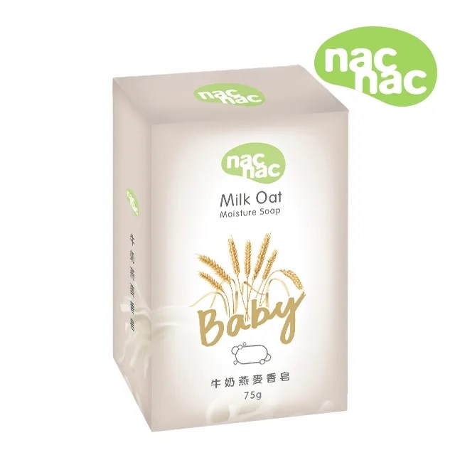 nac nac 牛奶燕麥嬰兒皂