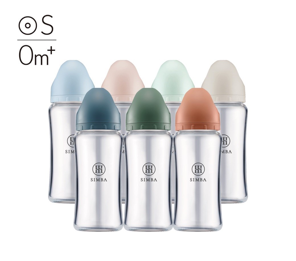 小獅王辛巴蘊蜜質金玻璃寬口防脹氣奶瓶270ml