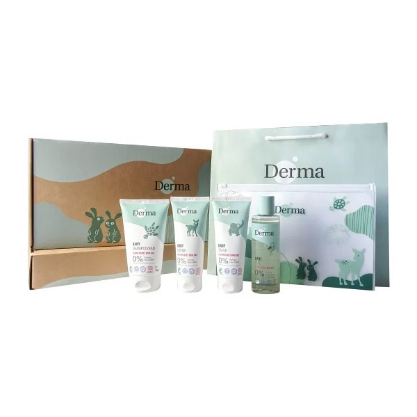 丹麥 Derma 有機寵愛寶寶新生禮