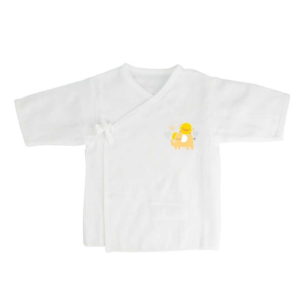 黃色小鴨《PiyoPiyo》紗布肚衣