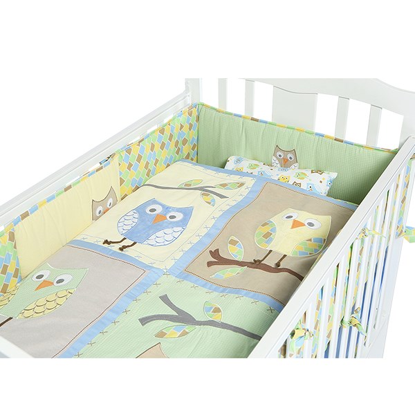 L.a.baby 美式貓頭鷹純棉八件組