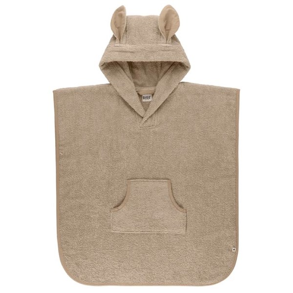 丹麥BIBS 有機袋鼠斗篷浴巾