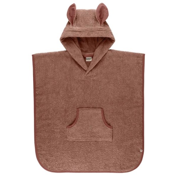 丹麥BIBS 有機袋鼠斗篷浴巾