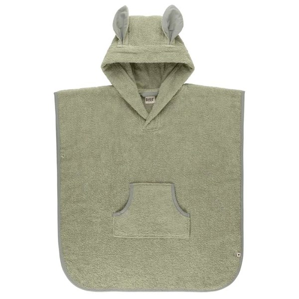 丹麥BIBS 有機袋鼠斗篷浴巾
