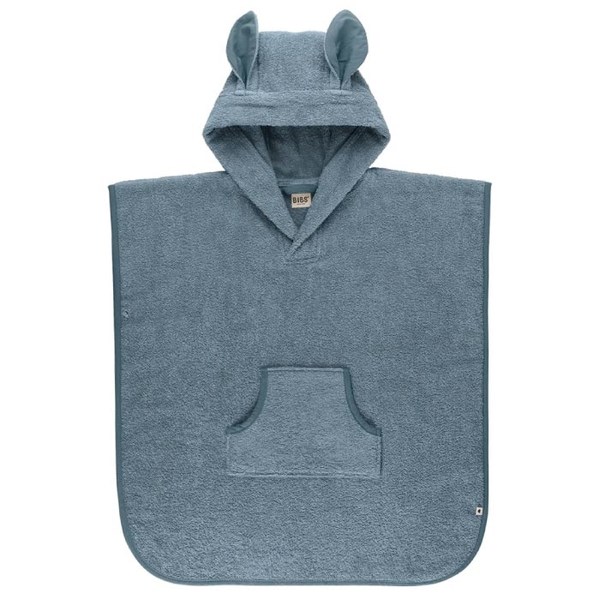 丹麥BIBS 有機袋鼠斗篷浴巾