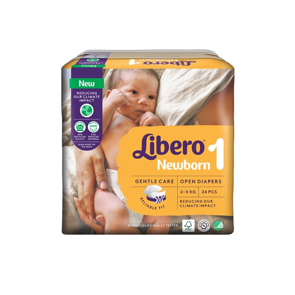 Libero麗貝樂 Comfort 黏貼型嬰兒紙尿褲