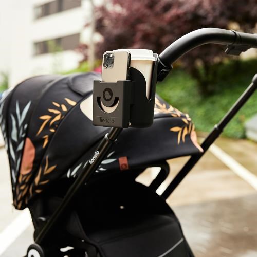 Lionelo OVE 加大型360度二合一推車手機飲料架