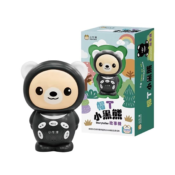 小牛津 帽T小黑熊故事機