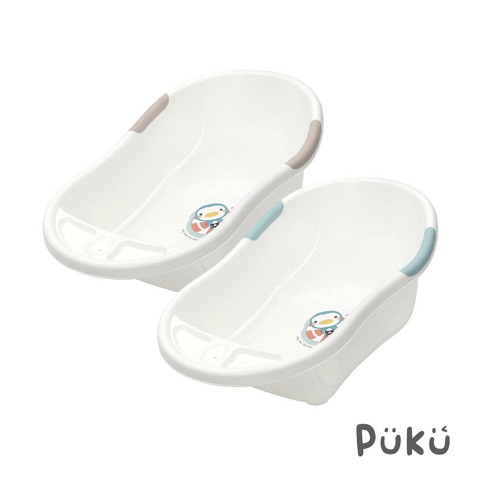 puku 藍色企鵝 雙色澡盆增高架 浴盆架 (P17003專用)