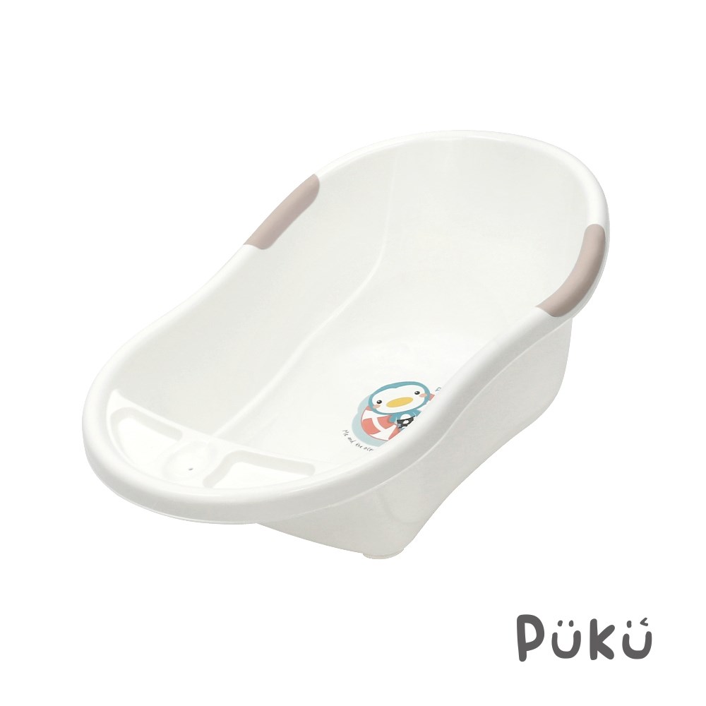 PUKU 藍色企鵝 雙色浴盆-L