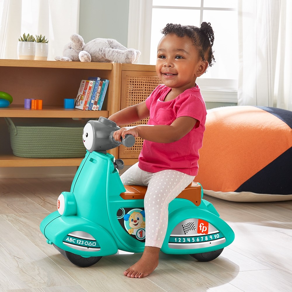 奇哥 Fisher-Price 費雪 復古摩托學步車