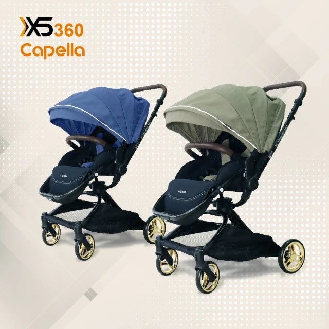 capella X5 360旋轉雙向嬰兒推車