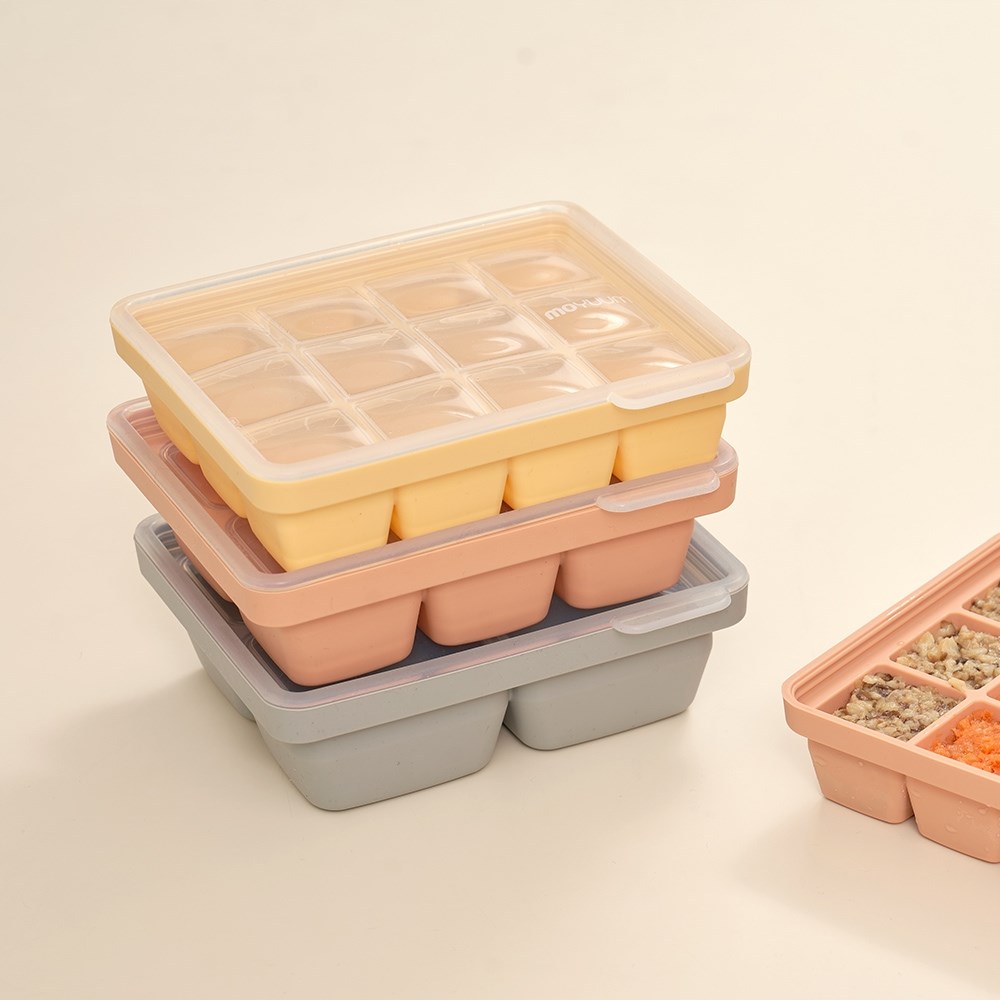 MOYUUM 韓國 白金矽膠副食品分裝盒