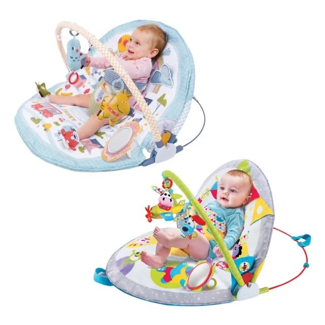 Yookidoo 以色列 動物好朋友/城市遊樂園 三階段健力遊戲墊(彌月禮)