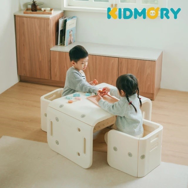 KIDMORY 百變翻轉多功能兒童桌椅組
