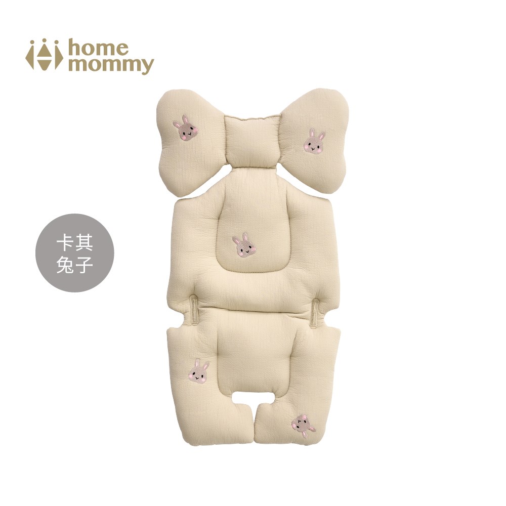 HomeMommy 赫媽咪 透氣推車坐墊/兔子款