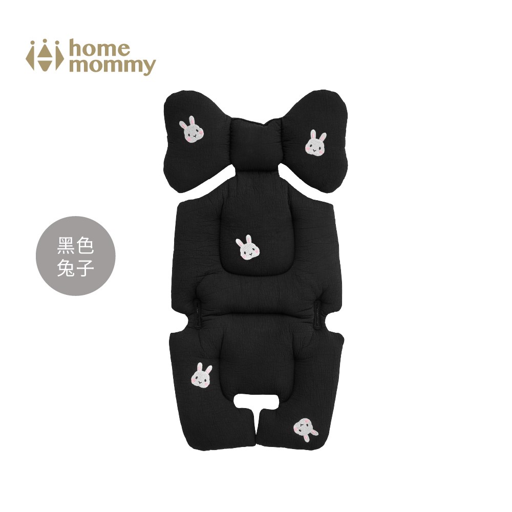 HomeMommy 赫媽咪 透氣推車坐墊/兔子款