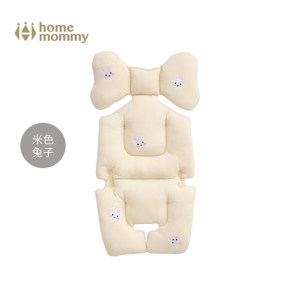 HomeMommy 赫媽咪 透氣推車坐墊/兔子款