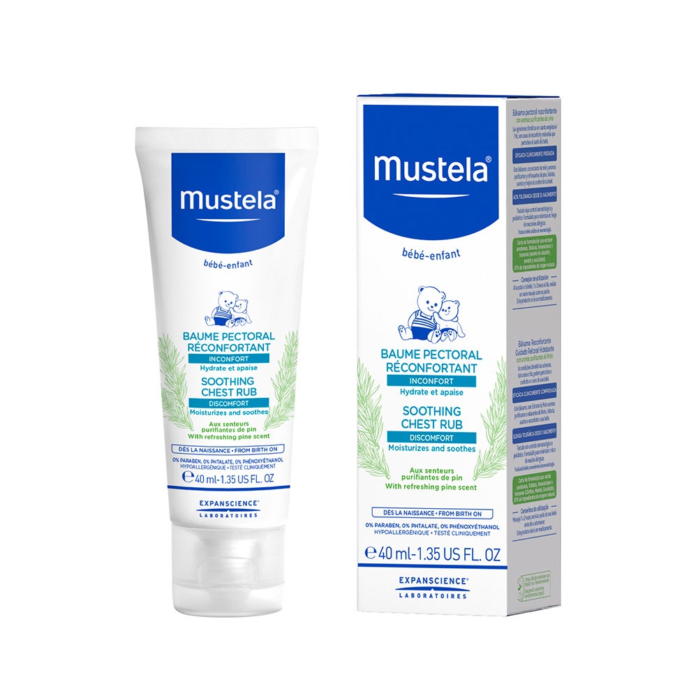 Mustela 慕之恬廊 慕之幼 康撫膏 40ml【嬰兒安撫/不含薄荷醇及樟腦】