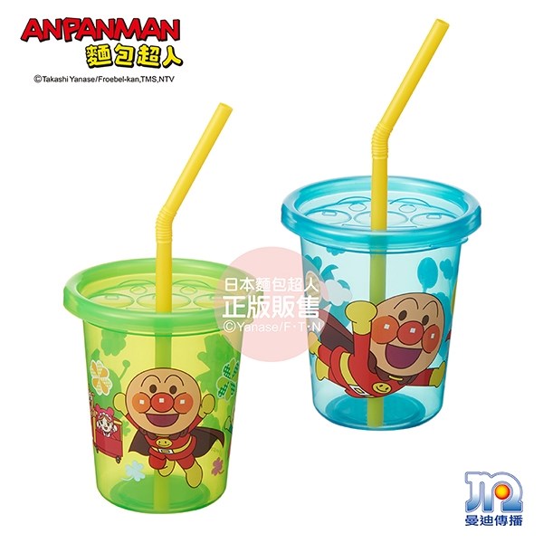 ANPANMAN 麵包超人-AN麵包超人吸管杯4入組(S)Ⅱ