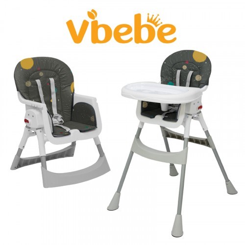 Vibebe二階式摺疊餐椅