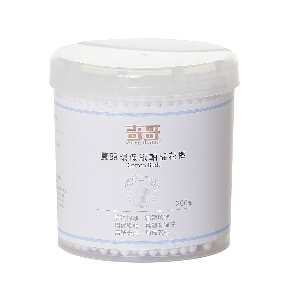 奇哥 雙頭環保粗紙軸棉花棒