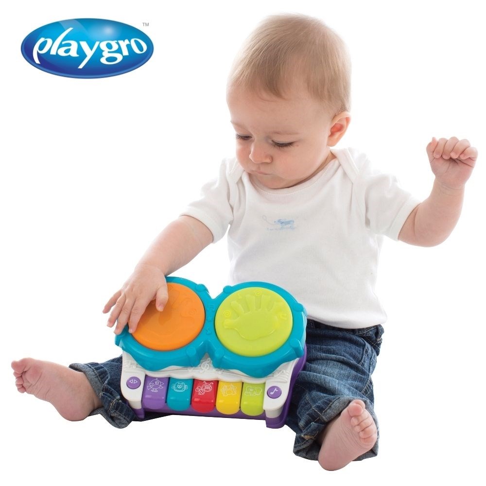 Playgro 培高 二合一聲光小鋼琴