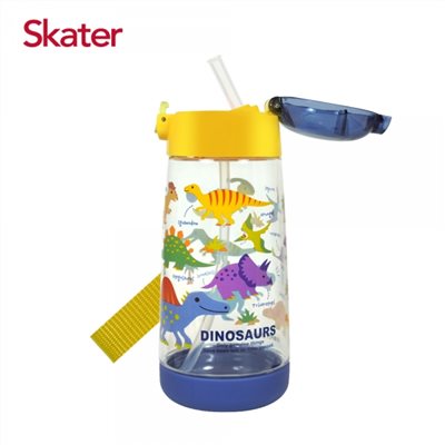 Skater PET吸管水壺(480ml) 多款可選