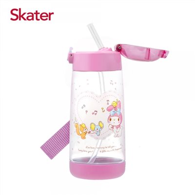 Skater PET吸管水壺(480ml)  多款可選