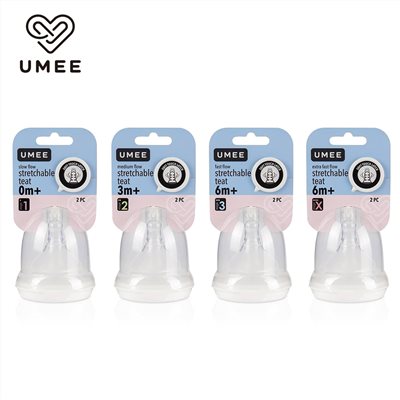 荷蘭 Umee  Utouch Ultra 寬口徑專用奶嘴配件 2入/盒