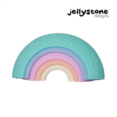 jellystone 矽膠彩虹感統疊疊樂