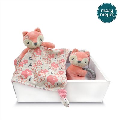 Mary Meyer 蜜兒 花鹿經典禮盒 (安撫巾x1+手搖鈴x1)