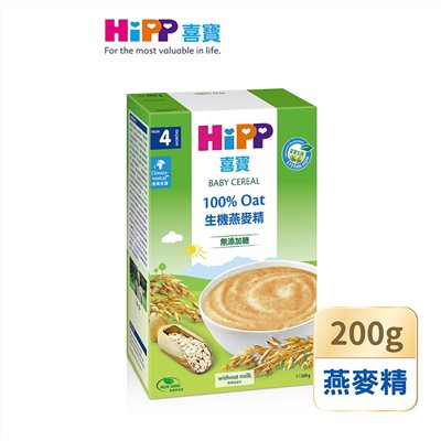 HiPP喜寶 生機寶寶燕麥精200g/盒