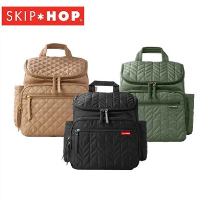 SKIP HOP Forma菱格紋多功能媽媽包 (3色可選)