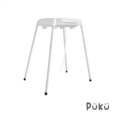 puku 藍色企鵝 雙色澡盆增高架 浴盆架 (P17003專用)