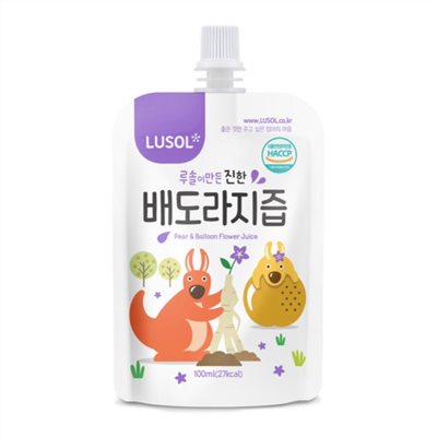 韓國 LUSOL 嬰幼兒雪梨桔梗汁 6m+