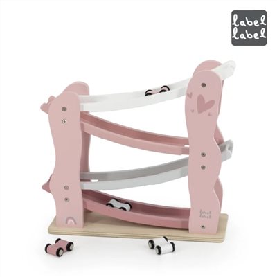 Label Label 小汽車木質軌道組  (採用FSC認證木質製成)