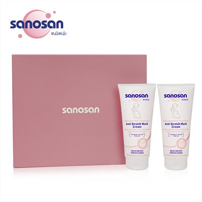 sanosan 珊諾德國 S孕女神寵愛孕肌抗紋霜2入組(抗紋霜X2)