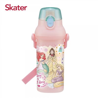 Skater銀離子(480ml)直飲水壺 公主