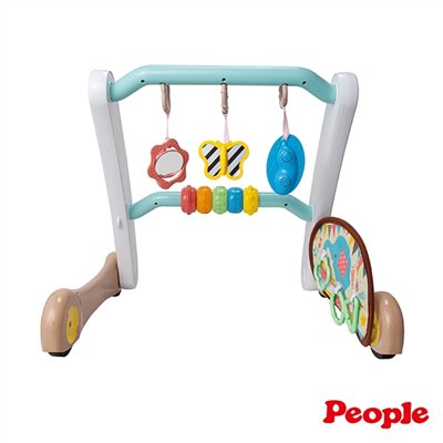 日本People 折疊式簡易健力架& 學步車組合(0m+)