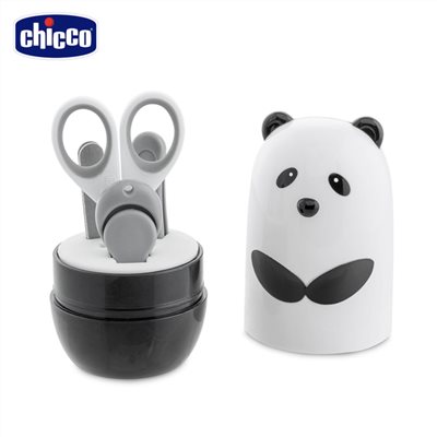 Chicco 4合1嬰兒指甲剪套組 (熊貓/北極熊)