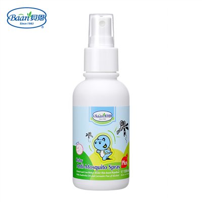 Baan 貝恩 嬰兒小黑蚊防蚊噴液Plus 100ml
