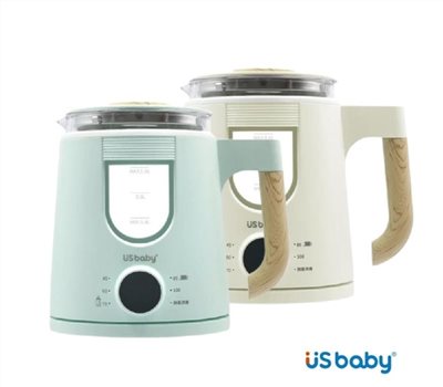 US baby 優生 多功能調乳器　森林綠/米杏黃